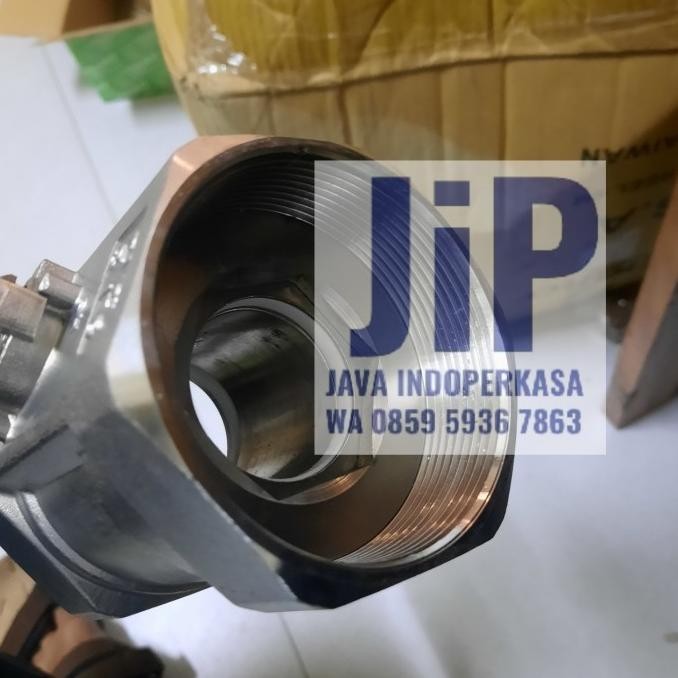 Ball Valve 2 1/2" Stop Kran 2.5 Inch Sankyo Stainlees 316 / Sus 316