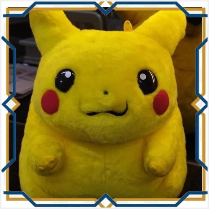 [ANI] BONEKA FAT PIKACHU POKEMON (VINTAGE TOMY)