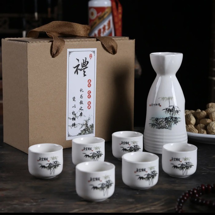 

Ready Japan Teapot Pocelain Tea Gift Box Cups Teapot