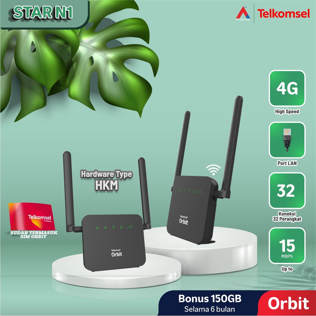 ORBIT STAR N1 - MODEM ORBIT TELKOMSEL N1