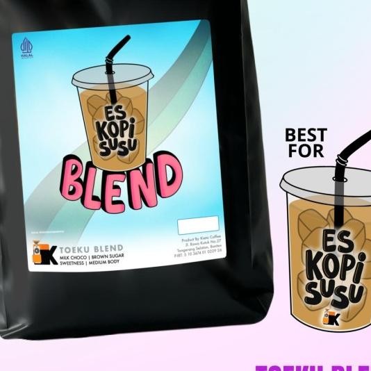 

1kg Biji Kopi TOEKU Blend Arabika untuk Kopi Susu