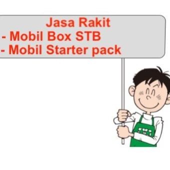 TAMIYA SERVICE RAKIT MOBIL STB DAN STARTER PACKING