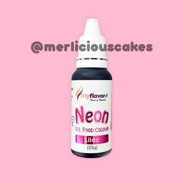 

Lilac Neon Gel My Flavor Food Color Food Colour Pewarna Makanan