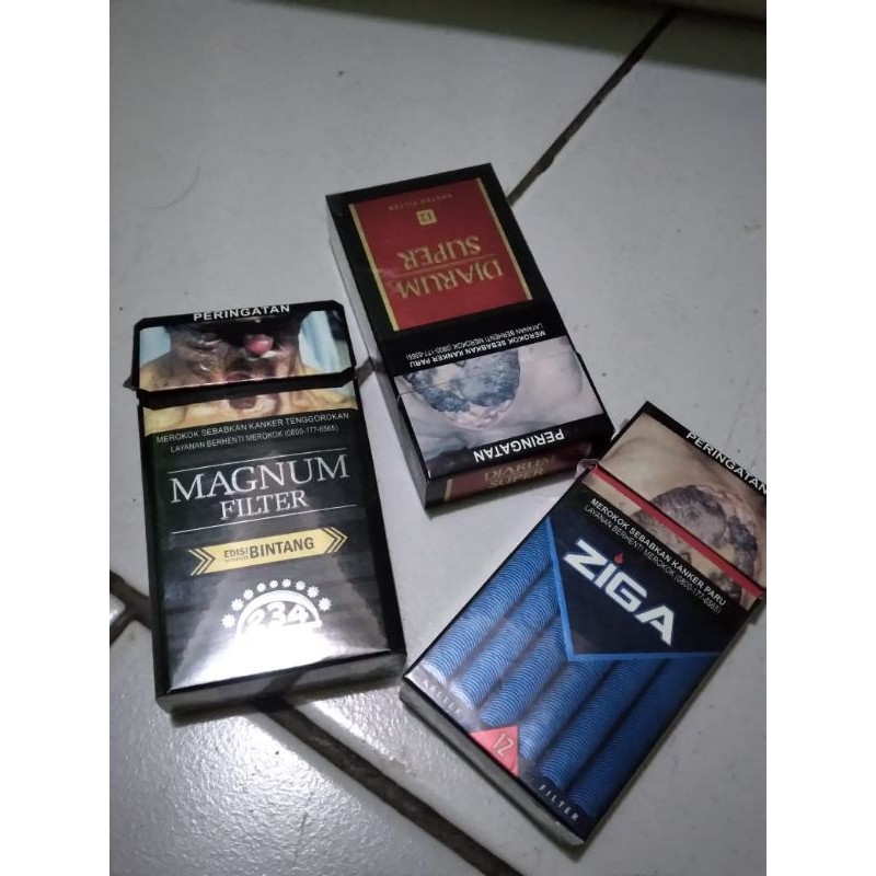 bungkus /cangkang rokok bekas /secon random