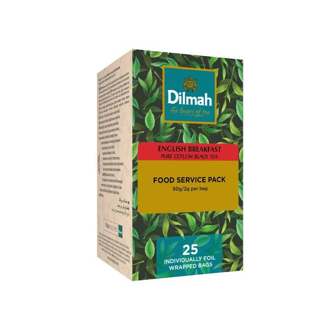 

BIG SALE DILMAH ENGLISH BREAKFAST TEA ENVELOPES 25S ONE COLOUR - TEH CELUP !!!!!