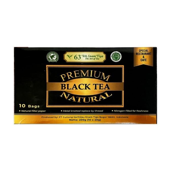 

BIG SALE TEH 63 PREMIUM BLACK TEA NATURAL (TEA BAG) !!!!!