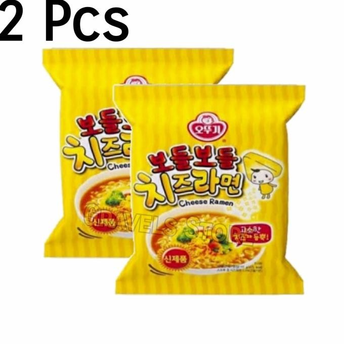 

[2 Pcs] Ottogi Cheese Ramyun - Mie Ramen Rasa Keju ala Korea