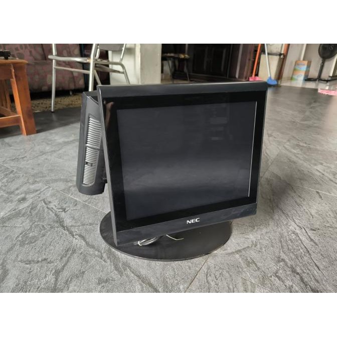 PC Kasir Pos Dual Layar 15Inch Touch Screen NEC N8910 Intel Celeron J1900 Ram 4Gb Hdd 500Gb