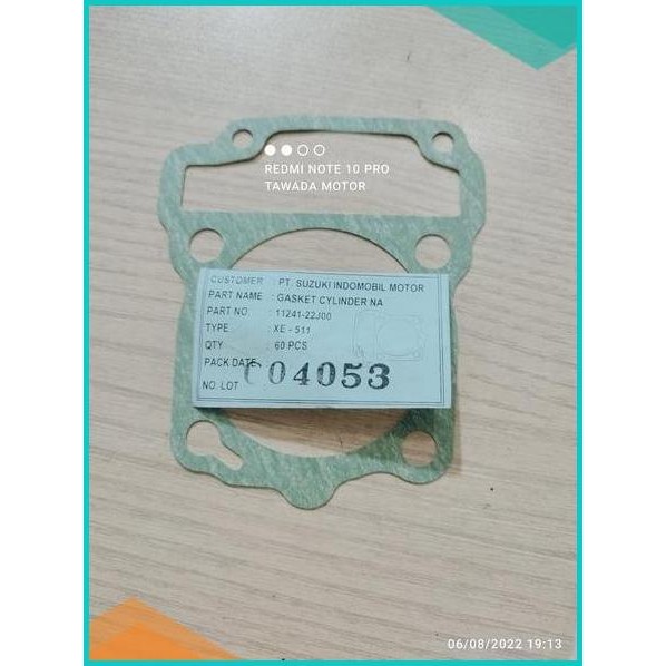 PAKING BLOK SEHER SUZUKI SATRIA FU FI.SHOOTER.SMASH FI 140BZ4 onderdi