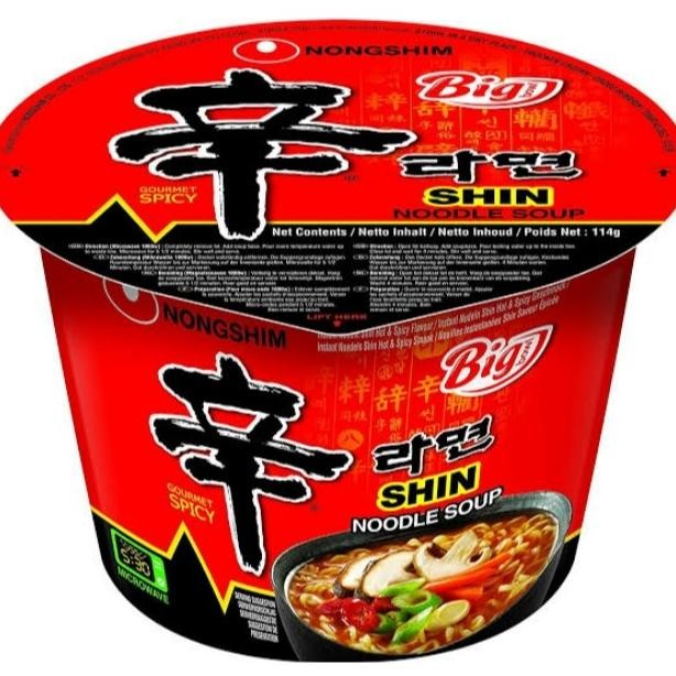 

[Big Bowl] NongShim Shin Ramyun Original Korea 114gr - Mie Instan
