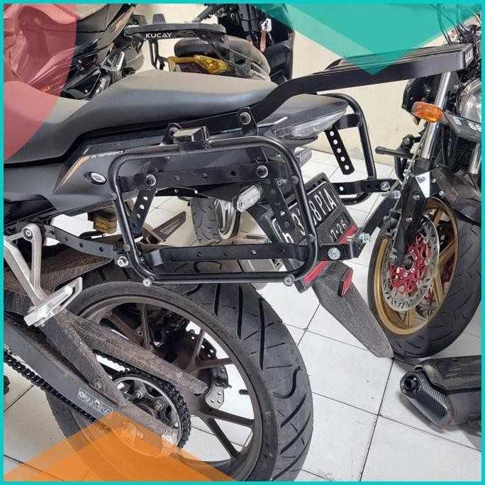 Paketan Breket Top Kucay Statis dan SB2000 Lokal Honda CB150X CB150R