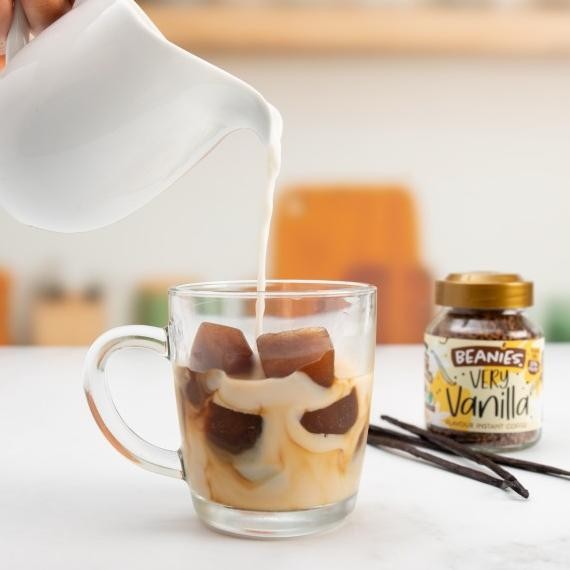 

Beanies Coffee Flavour Instant Coffee Very Vanilla 50Gram