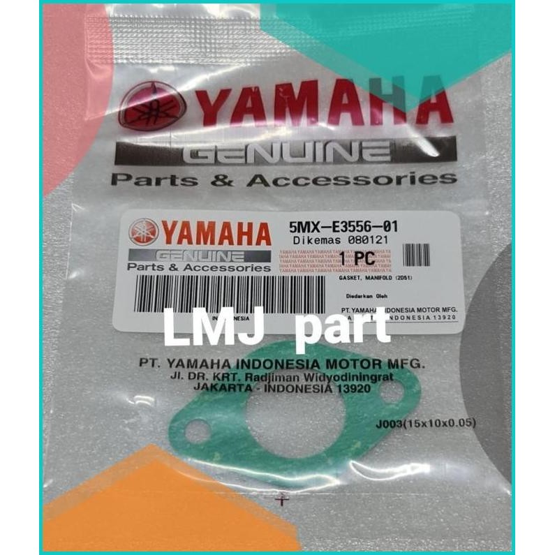 GASKET PACKING PERPAK KERTAS INTAKE MANIFOLD FINO KARBU 5MX-E3556-01