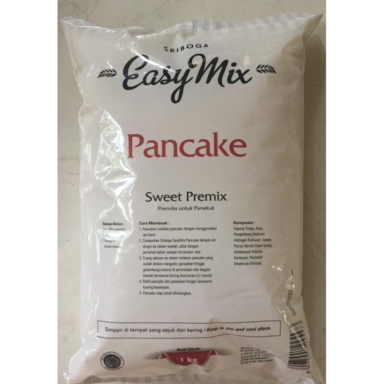 

Sriboga Easyx Tepung Pancake Halal