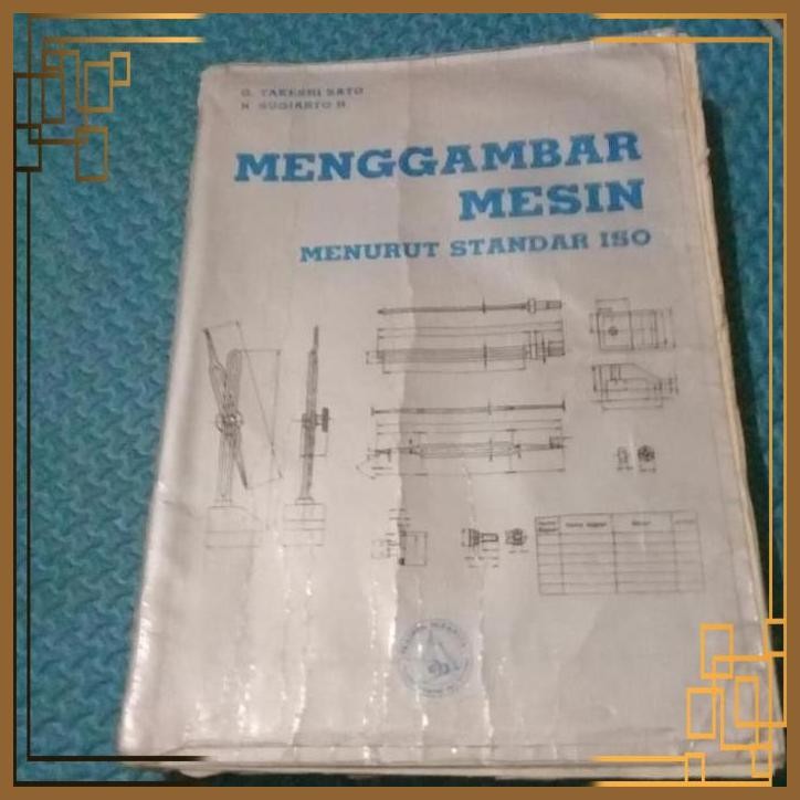 

[TBHN] buku jadul menggambar mesin