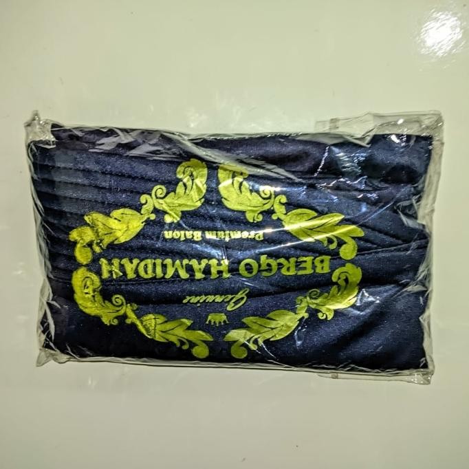 Hijab Bergo Sekolah Warna Biru Dongker Navy Ukuran SMP & SMA