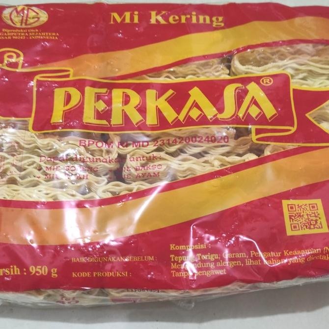 

mie perkasa mie kering