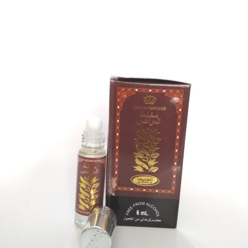 PARFUM DOBHA MUKHALAT AL ARAIS - Non Alkohol Isi 6ml Original Harum Wangi