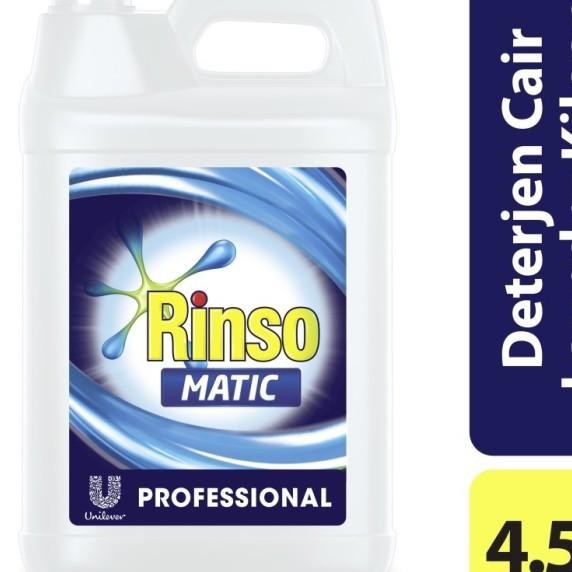Rinso Matic Cair 5 Liter Bukaan Atas Dan Depan