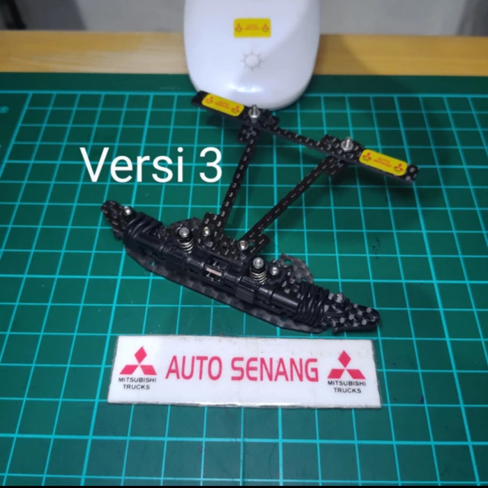 Rep HG carbon bumper front AT PIVOT STO Tamiya