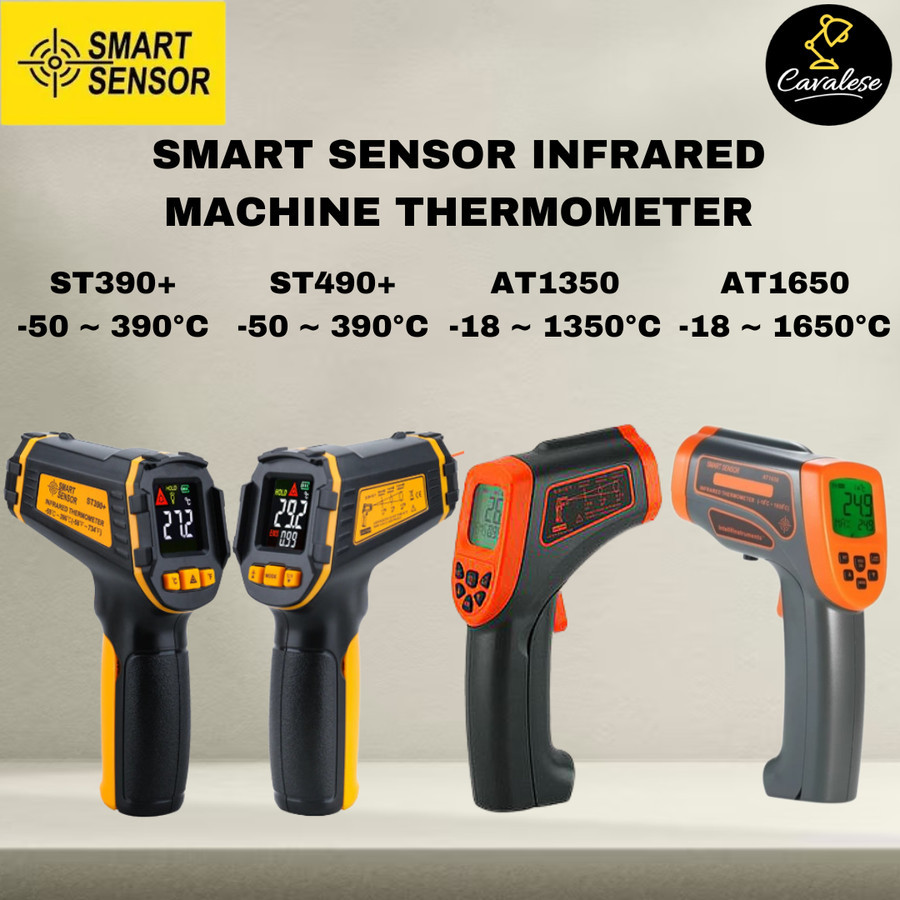 SMART SENSOR Digital Infrared Thermometer ST390+/ST490+/AT1350/AT1650 Machine Electrical AC