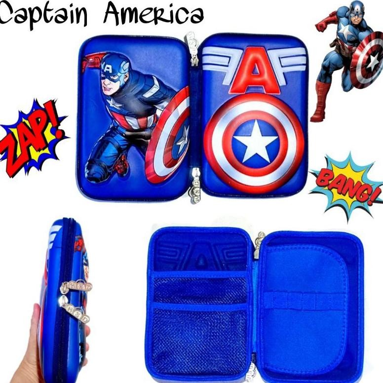 

PROMO TEMPAT PENSIL ANAK LAKI PEREMPUAN HARDCASE PENCIL CASE TIMBUL 3D rwe-45