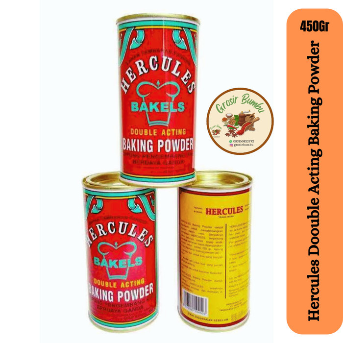 

Hercules doouble acting baking powder