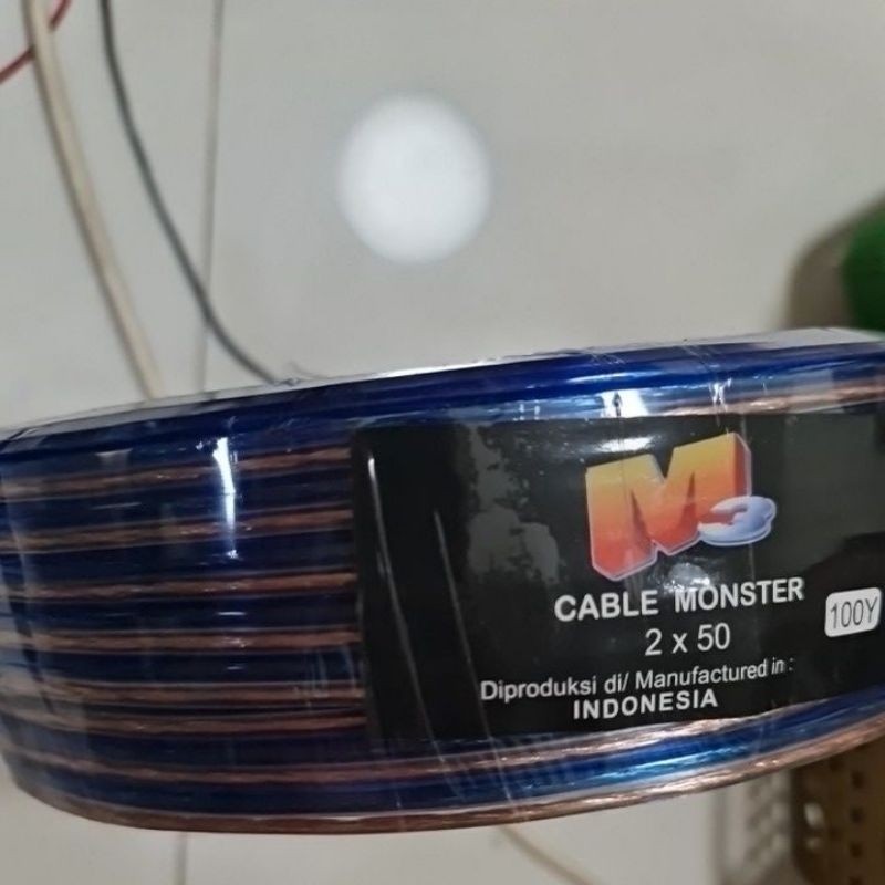 KABEL MONSTER/KABEL TRANSPARAN/KABEL BENING/ KABEL SERABUT/KABEL AUDIO