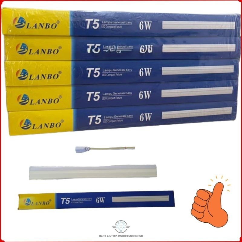 T5 6w / lampu estalase / lampu aquarium Termurahhh