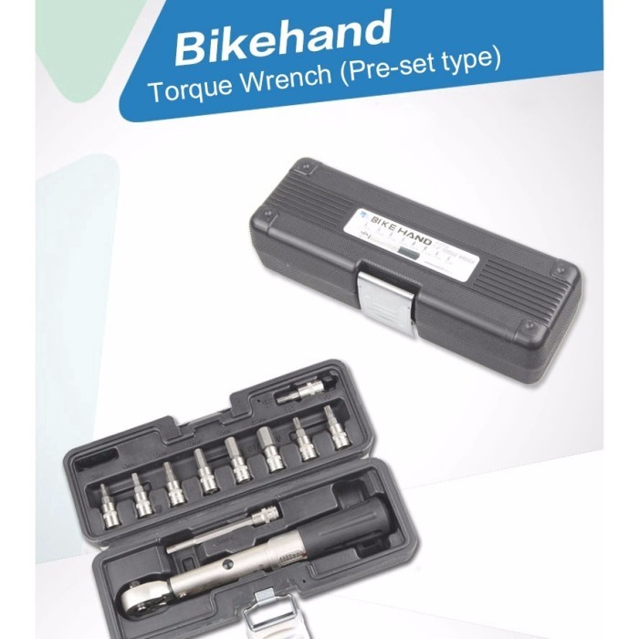Ready Kunci Torsi sepeda Bike Hand NM Torque Wrench set YC 617-2s