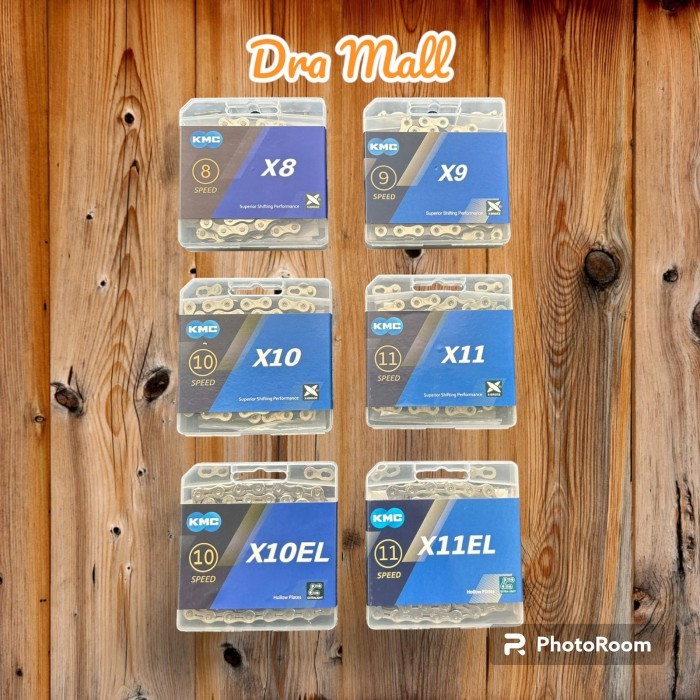 Ready Rantai Sepeda KMC X9, KMC X10, KMC X11, KMC 10 EL & KMC 11 EL