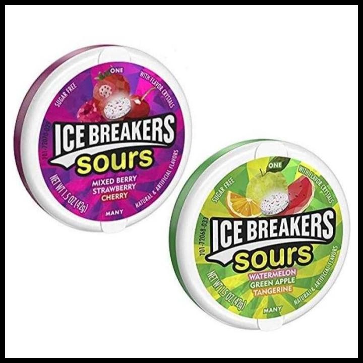 

Ice Breakers Sours Candy 2 Variants 42Gr