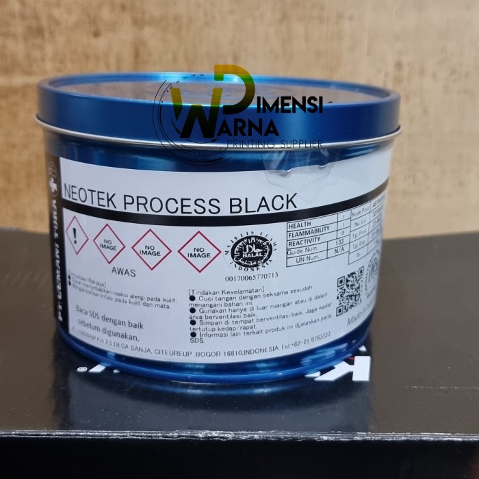 

Ready Tinta Offset Cemani Toka - Neotex Process Black