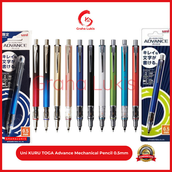 

Ready Uni KURU TOGA Advance Mechanical Pencil 0.5mm