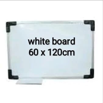 

Ready white board gantung 60x120