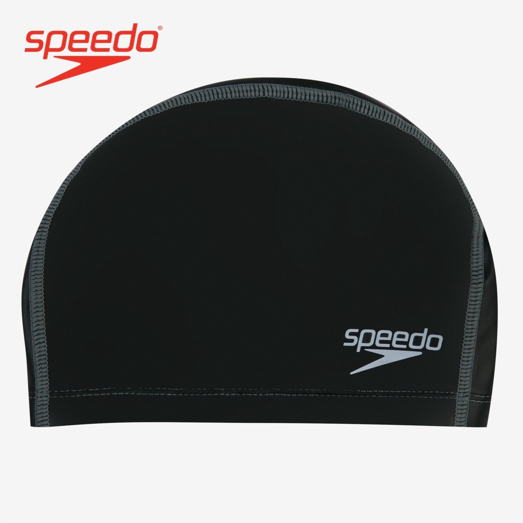Topi Renang Pria & Wanita Speedo - Topi Pace Rambut Panjang - Hitam - 8-128060001 |DE0B8212|