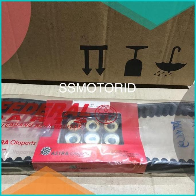 V-Belt / Van Belt Vario (1 set) Ori 140BZ4 perkakas