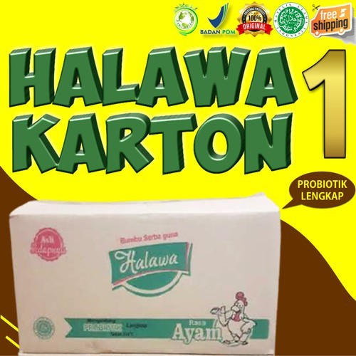 

Bumbu Masak Halawa 1 Karton Murah Bumbu Masak Organik Probiotik Sehat