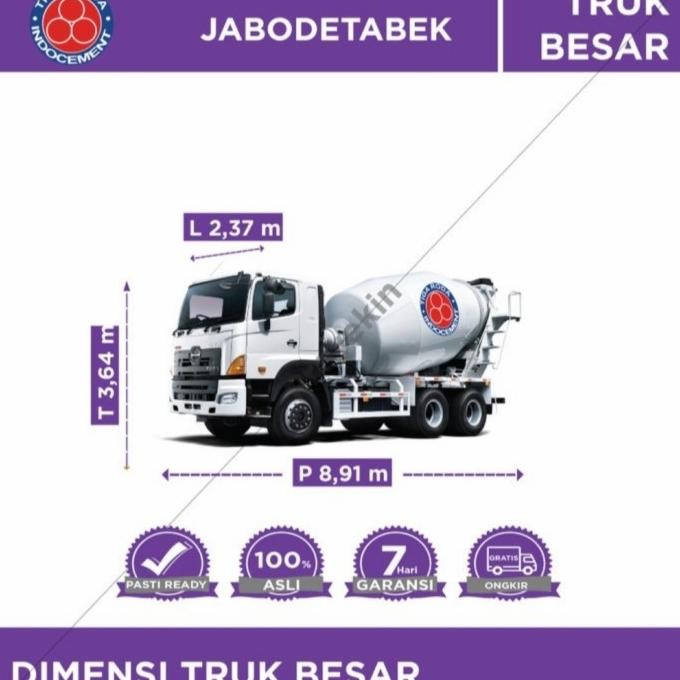 Ready Mix Beton / Cor K350 (M3) Jakarta Timur Kode Produk 55441