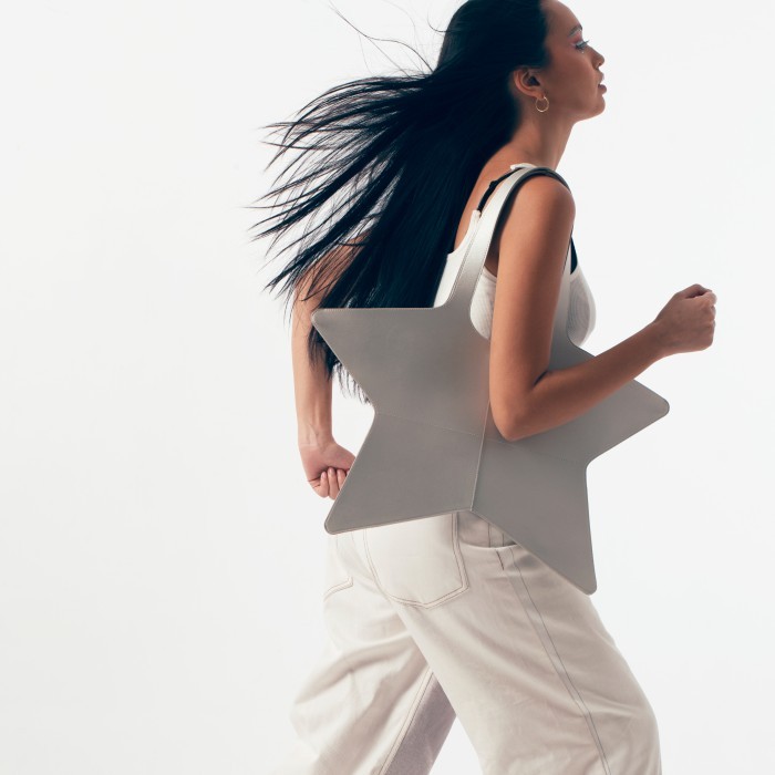 EKSLUSIF TEEN Star Bag - SILVER TELLAVISION