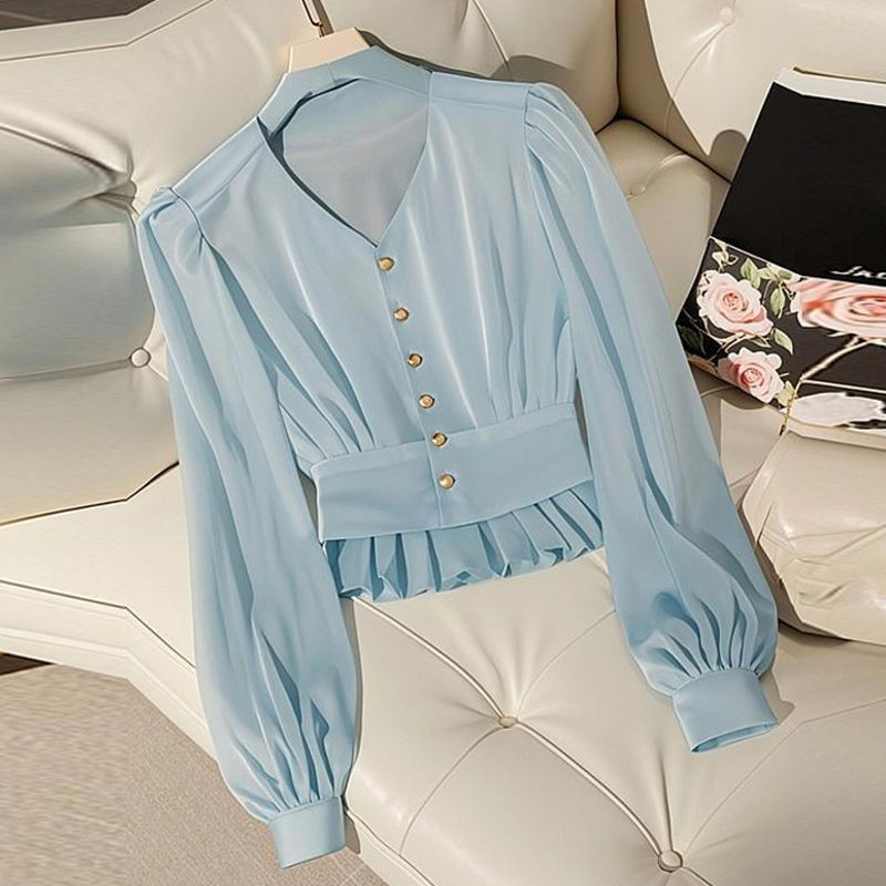 Baju Lengan Panjang Wanita, Baju Lengan Panjang Desain Mode Cantik Baru Elegan