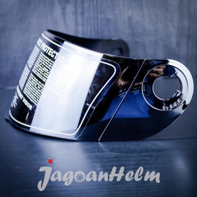 VISOR HELM KYT XROCKET CLEAR | IRIDIUM | KACA HELM KYT CUSTOM 2807T