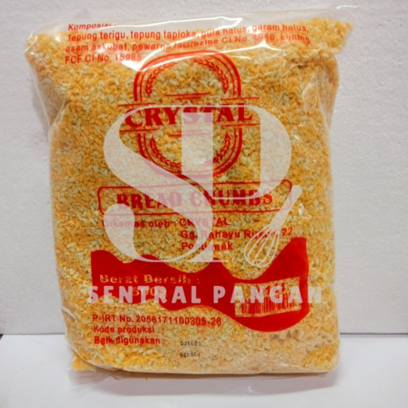 

CRYSTAL BREAD CRUMBS WHITE/ORANGE/MIX 500GR