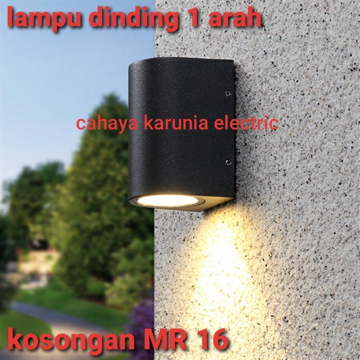 Lampu dinding 1 arah LED / kosongan MR 16 / waterproof outdoor