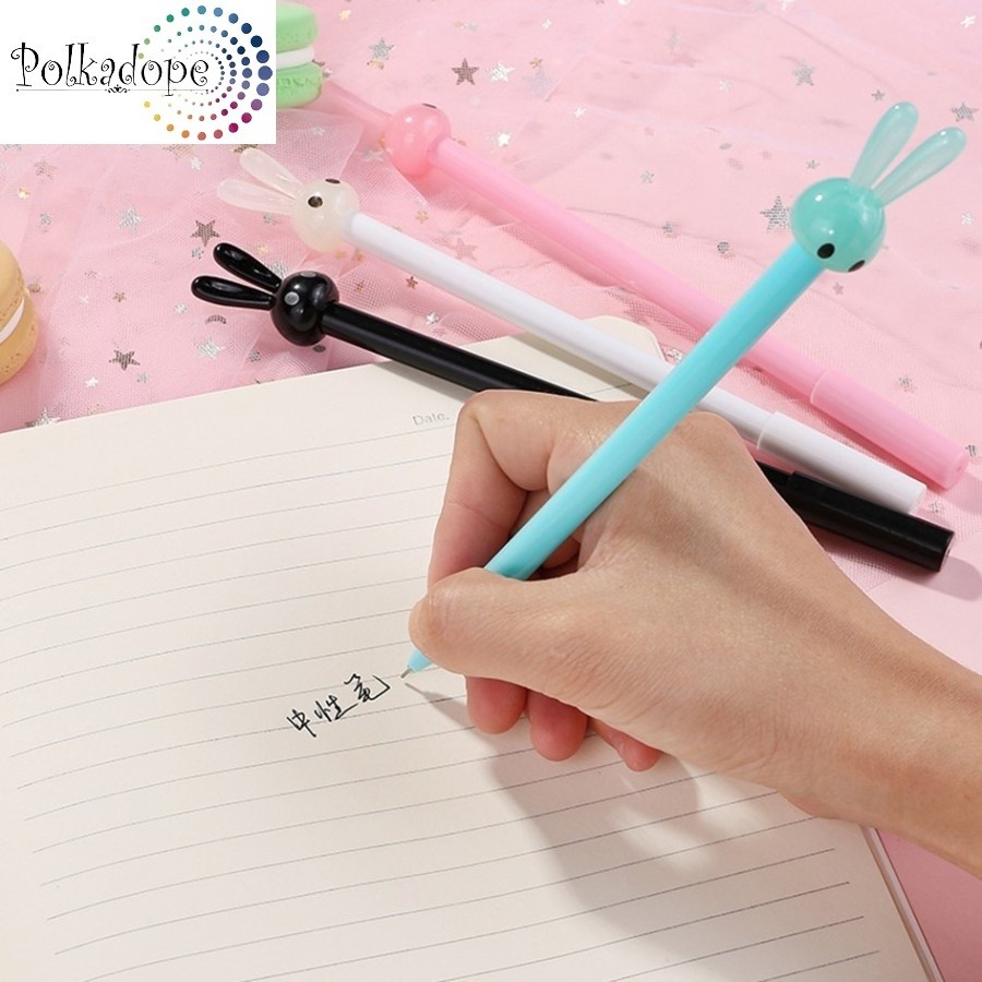 

Pulpen Pena Gel Karakter Kepala Kelinci Pulpen Sekolah Anak Lucu