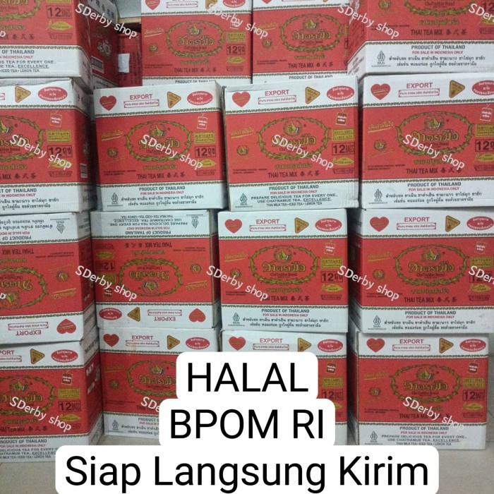 

Chatramue Thaitea Thailand 400gr Thai Tea 1 Dus isi 12bks