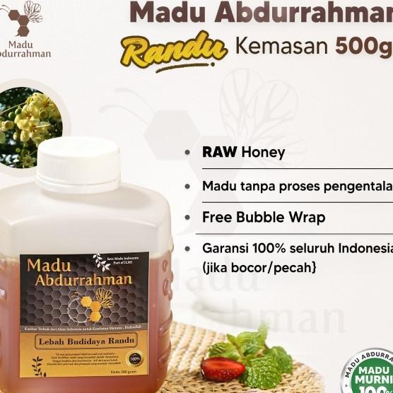 

Madu Nektar Randu. Madu Abdurrahman Murni & Raw Honey