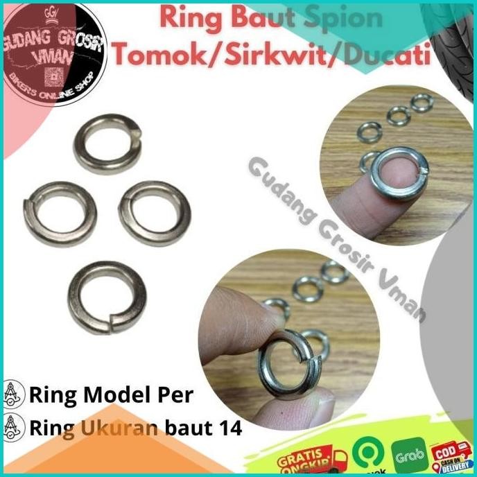 Ring Per Spion Tomok Ring Per Baut 14 Ring Ganjel Baut Spion Circuit