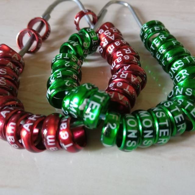 Jona Ring Slim Merpati Donat Isi 25 Biji Pesan Nama