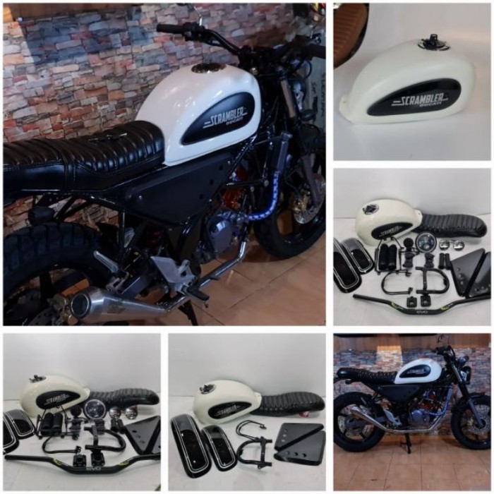 Ready  PAKET JAPSTYLE CB150R, CBR150 FULLSET PAKET SCRAMBLER CUSTOM COSTUM COSTUME KOSTUM KASTEM